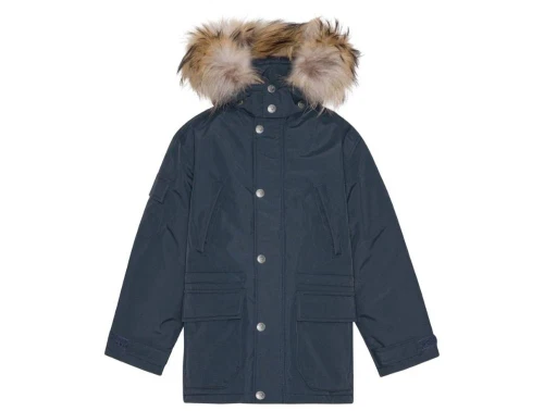 Ver de Terre Nordic vinterjakke navy med pels style 878 600